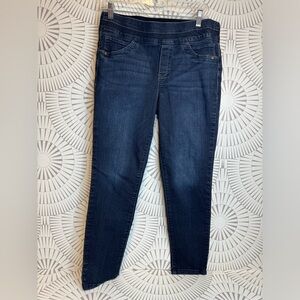 Democracy Womens Pull On denim pants Size 8